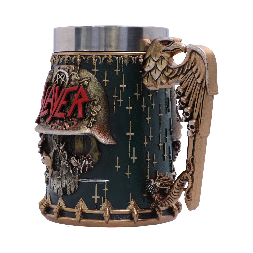 Nemesis Now - Slayer - Jarro de 16.5cm x 600ml - Skull Tankard