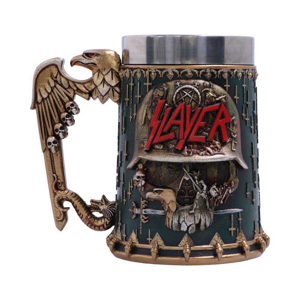 Nemesis Now - Slayer - Jarro de 16.5cm x 600ml - Skull Tankard