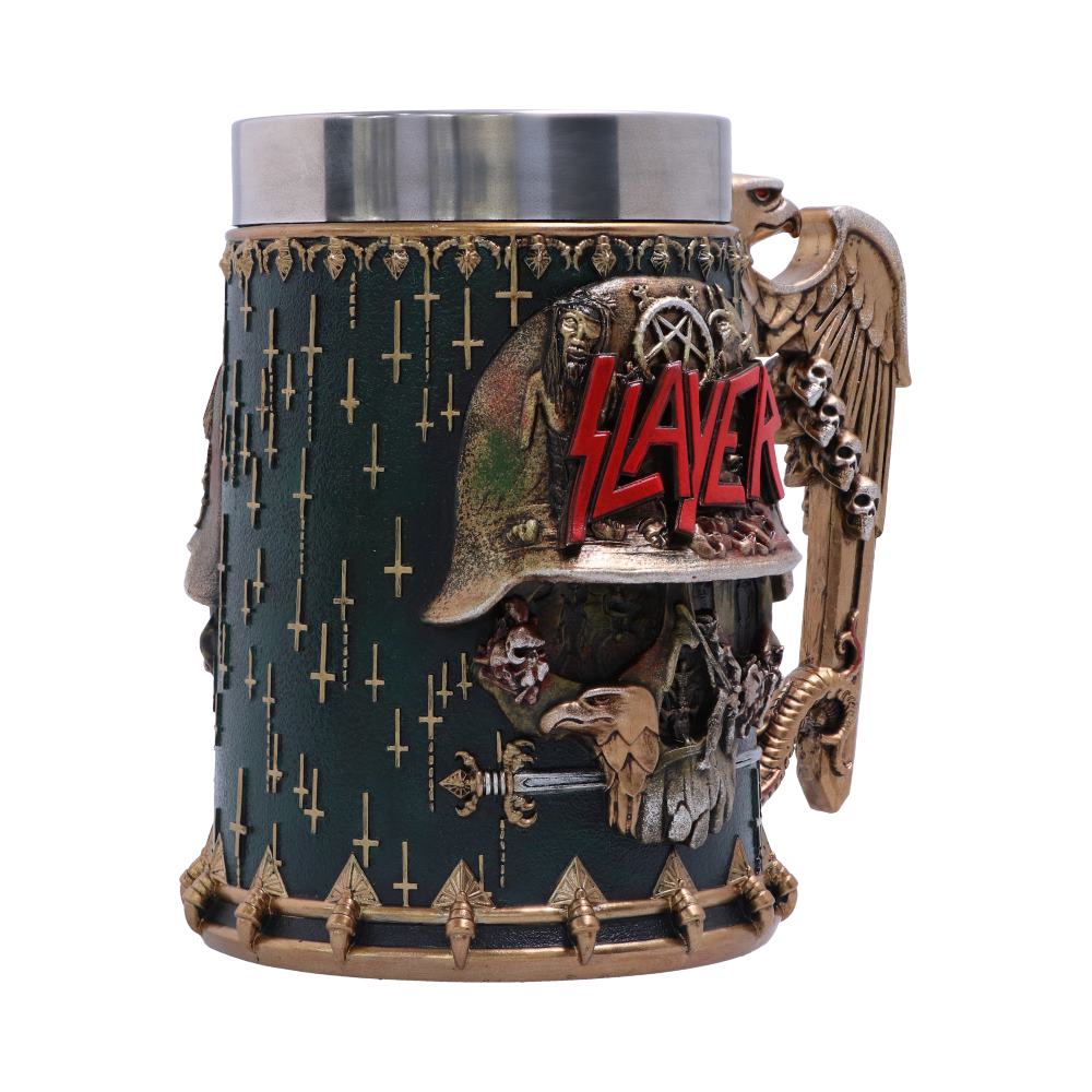 Nemesis Now - Slayer - Jarro de 16.5cm x 600ml - Skull Tankard