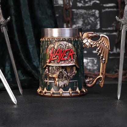 Nemesis Now - Slayer - Jarro de 16.5cm x 600ml - Skull Tankard
