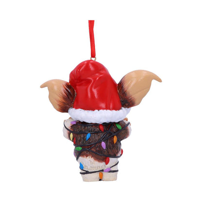 Nemesis Now - Gremlins - Ornamento colgante de 10cm - Gizmo in Fairy Lights