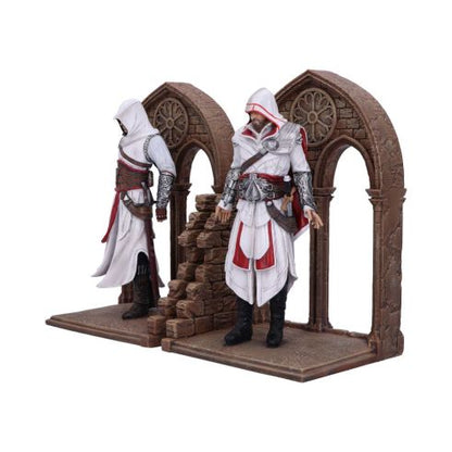NEMESIS NOW - Assassin's Creed Altaïr and Ezio Bookends (Sujeta Libros de 24cm)