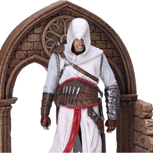 NEMESIS NOW - Assassin's Creed Altaïr and Ezio Bookends (Sujeta Libros de 24cm)
