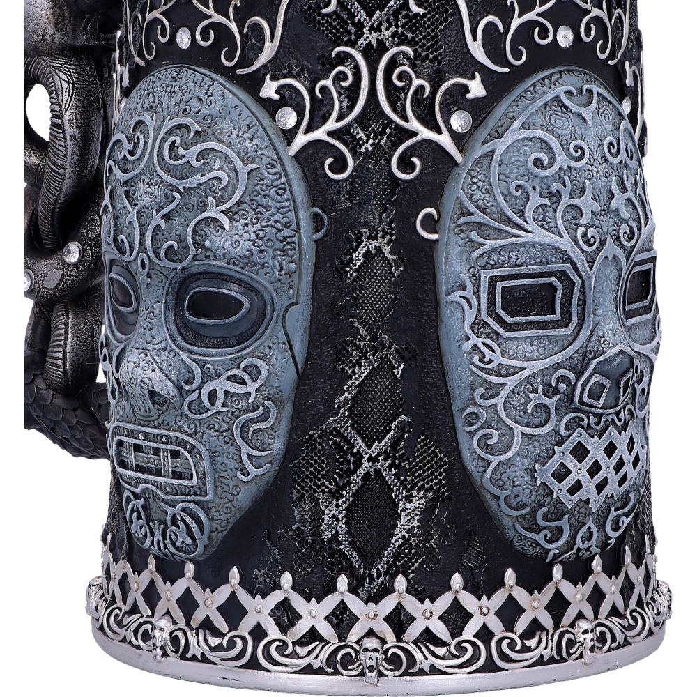 Nemesis Now - Harry Potter - Jarro de 17.5cm x 600ml - Death Eater Collectible Tankard