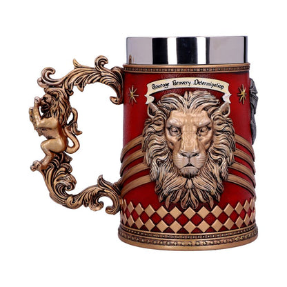 Nemesis Now - Harry Potter - Jarro de 15.5cm x 600ml - Gryffindor Collectible Tankard