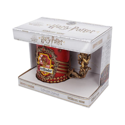 Nemesis Now - Harry Potter - Jarro de 15.5cm x 600ml - Gryffindor Collectible Tankard