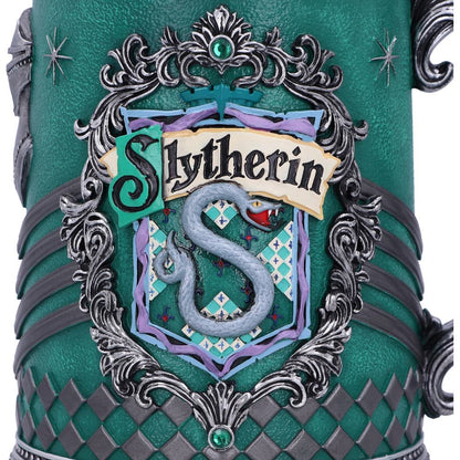 Nemesis Now - Harry Potter - Jarro de 15.5cm x 600ml - Slytherin Collectible Tankard