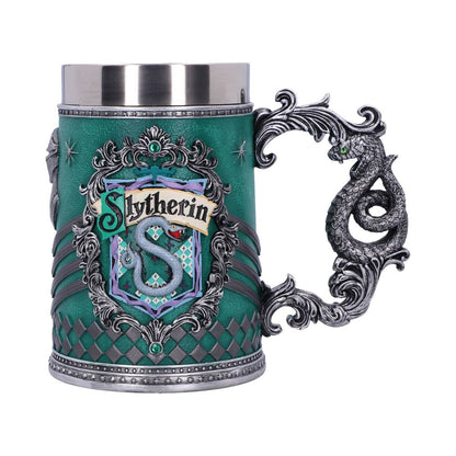 Nemesis Now - Harry Potter - Jarro de 15.5cm x 600ml - Slytherin Collectible Tankard