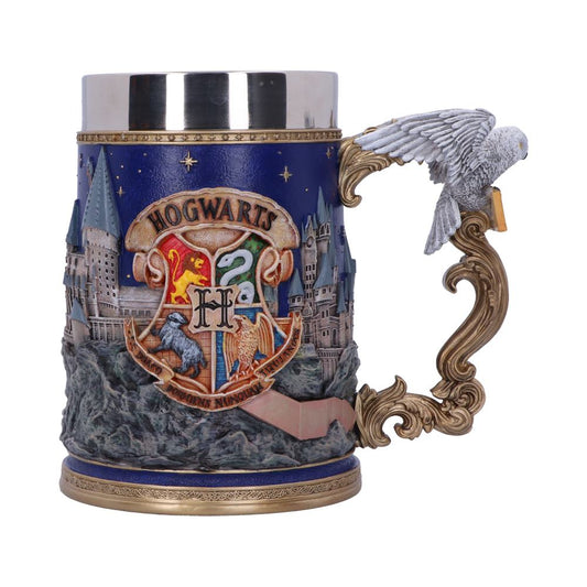 Nemesis Now - Harry Potter - Jarro de 15.5cm x 600ml - Hogwarts Collectible Tankard