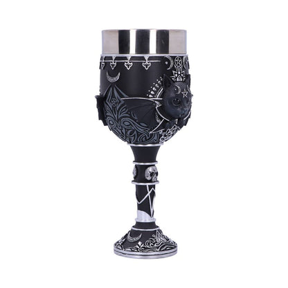 Nemesis Now - NN Core: Cult Cuties (gatos) - Goblet de 19.5cm - Malpuss (gato murcielago)