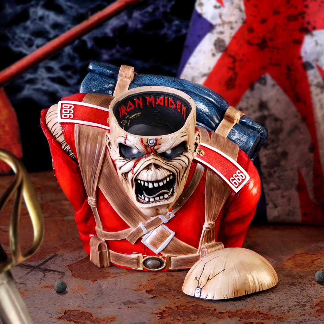 Nemesis Now - Iron Maiden: The Trooper - Storage box de 26.5cm - The Trooper bust box