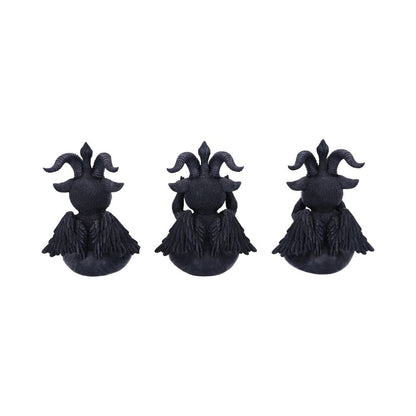 Nemesis Now - NN Core: Cult Cuties (Baphomet) - Adorno de 13.4cm - Three Wise Baphoboo