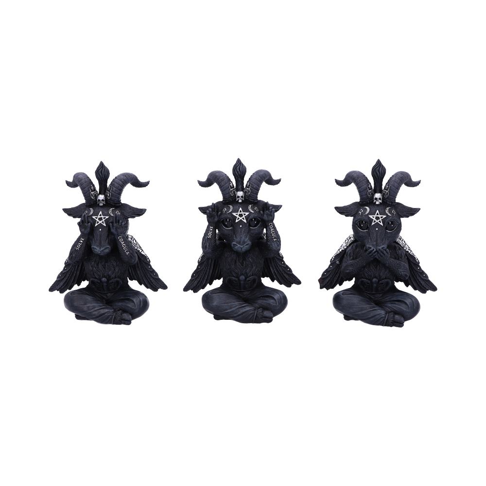 Nemesis Now - NN Core: Cult Cuties (Baphomet) - Adorno de 13.4cm - Three Wise Baphoboo