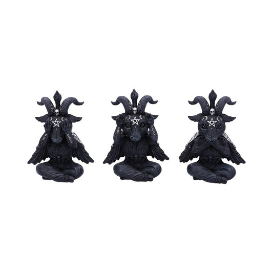 Nemesis Now - NN Core: Cult Cuties (Baphomet) - Adorno de 13.4cm - Three Wise Baphoboo
