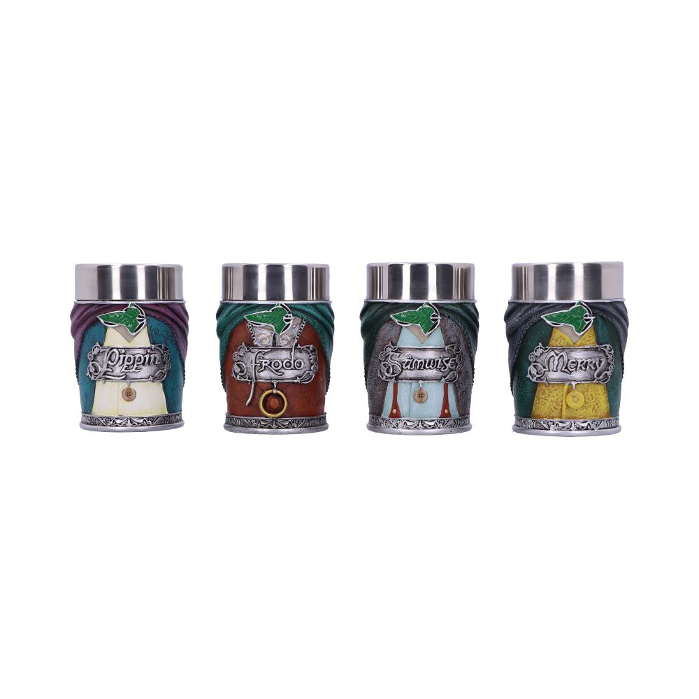 Nemesis Now - Lord of the Rings - Hobbit Shot Glass Set de 4