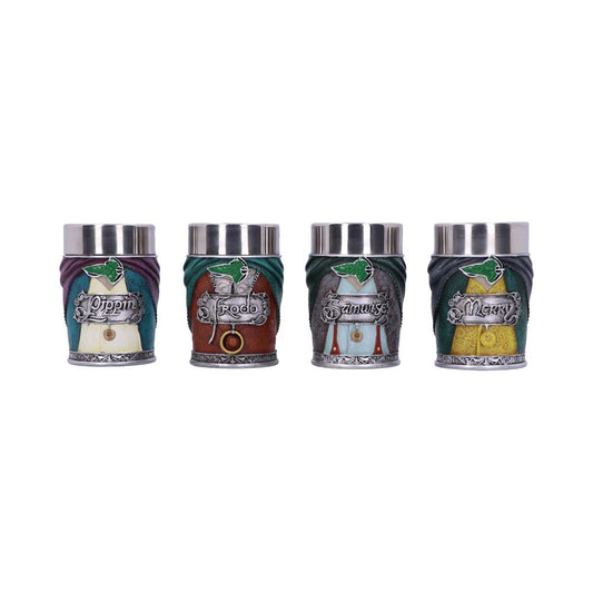 Nemesis Now - Lord of the Rings - Hobbit Shot Glass Set de 4