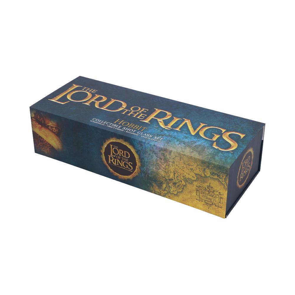 Nemesis Now - Lord of the Rings - Hobbit Shot Glass Set de 4