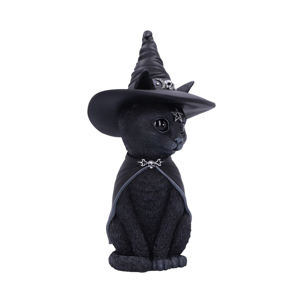 Nemesis Now - NN Core: Cult Cuties (gatos) - Adorno 30cm (large) - Purrah (gato brujo)
