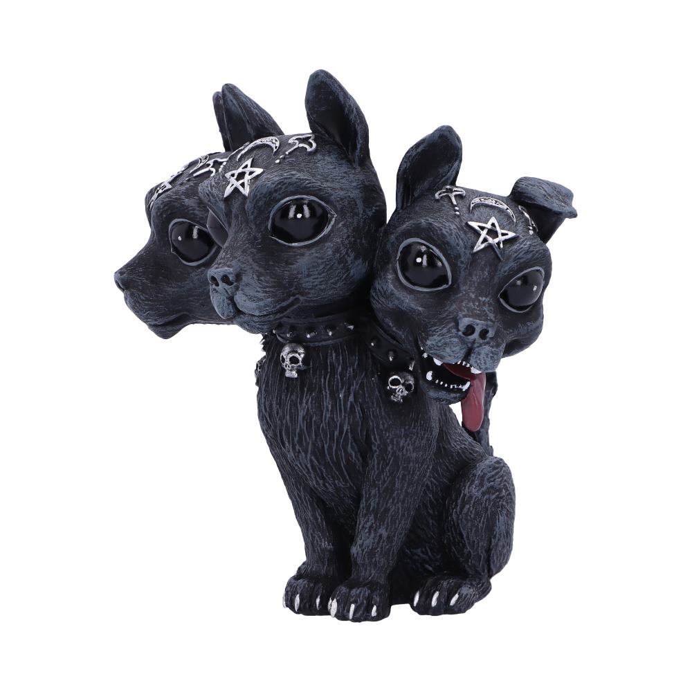 Nemesis Now - NN Core: Cult Cuties - Adorno 10.5cm - Diabarkus (perro de 3 cabezas)