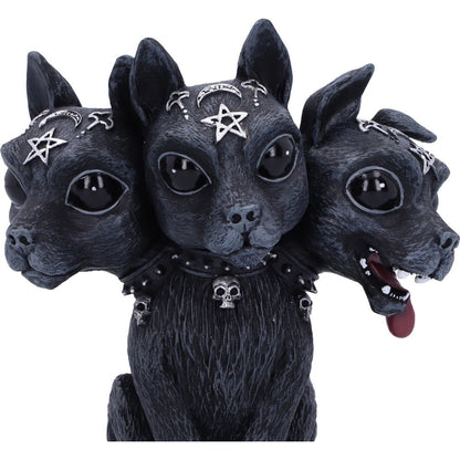 Nemesis Now - NN Core: Cult Cuties - Adorno 10.5cm - Diabarkus (perro de 3 cabezas)