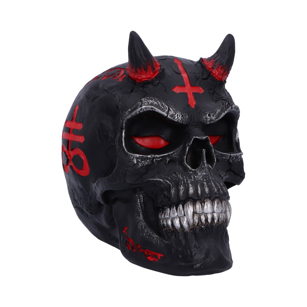 Nemesis Now - NN Core: Skulls - Adorno de 20cm - Infernal Skull (James Ryman)