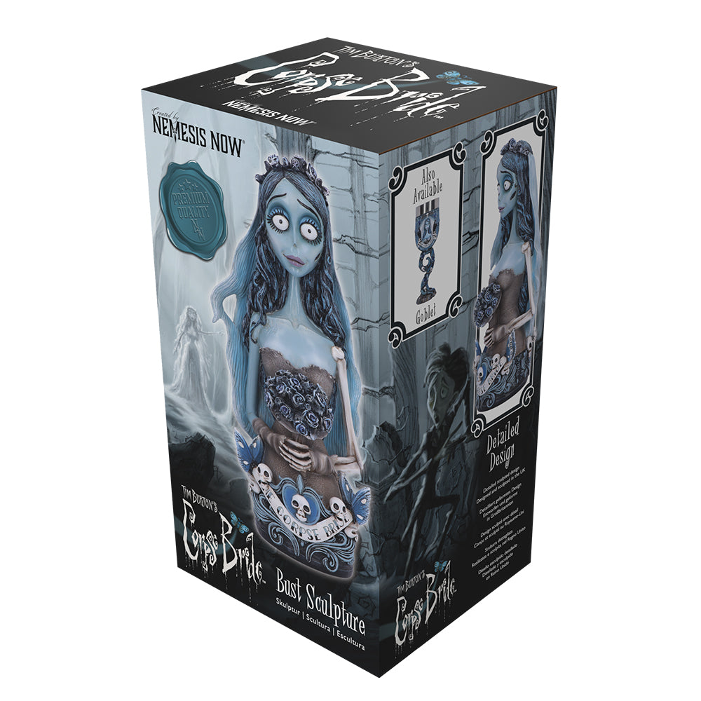 Nemesis Now - Corpse Bride - Adorno decorativo Bust 29.3cm - Emily Bust