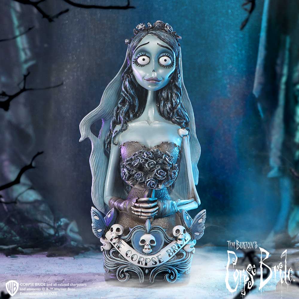 Nemesis Now - Corpse Bride - Adorno decorativo Bust 29.3cm - Emily Bust