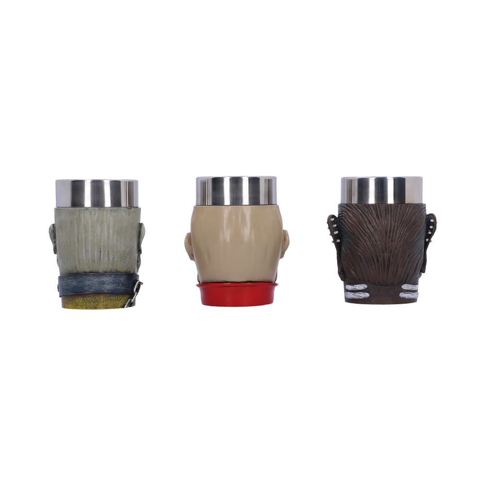 Nemesis Now - Iron Maiden - Vaso de shot de 9cm 3 pack - Eddie Shot Glass Set