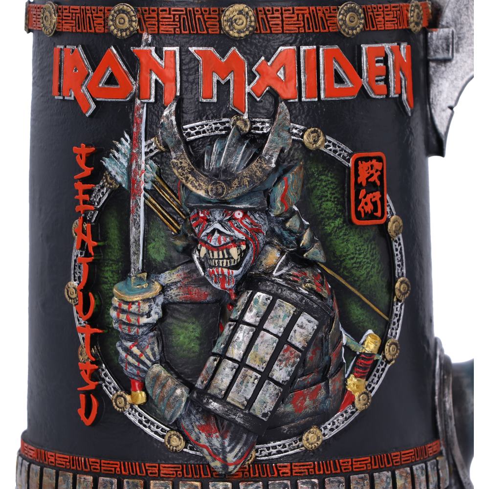 Nemesis Now - Iron Maiden: Senjutsu - Jarro de 15.5cm x 600ml - Senjutsu Tankard