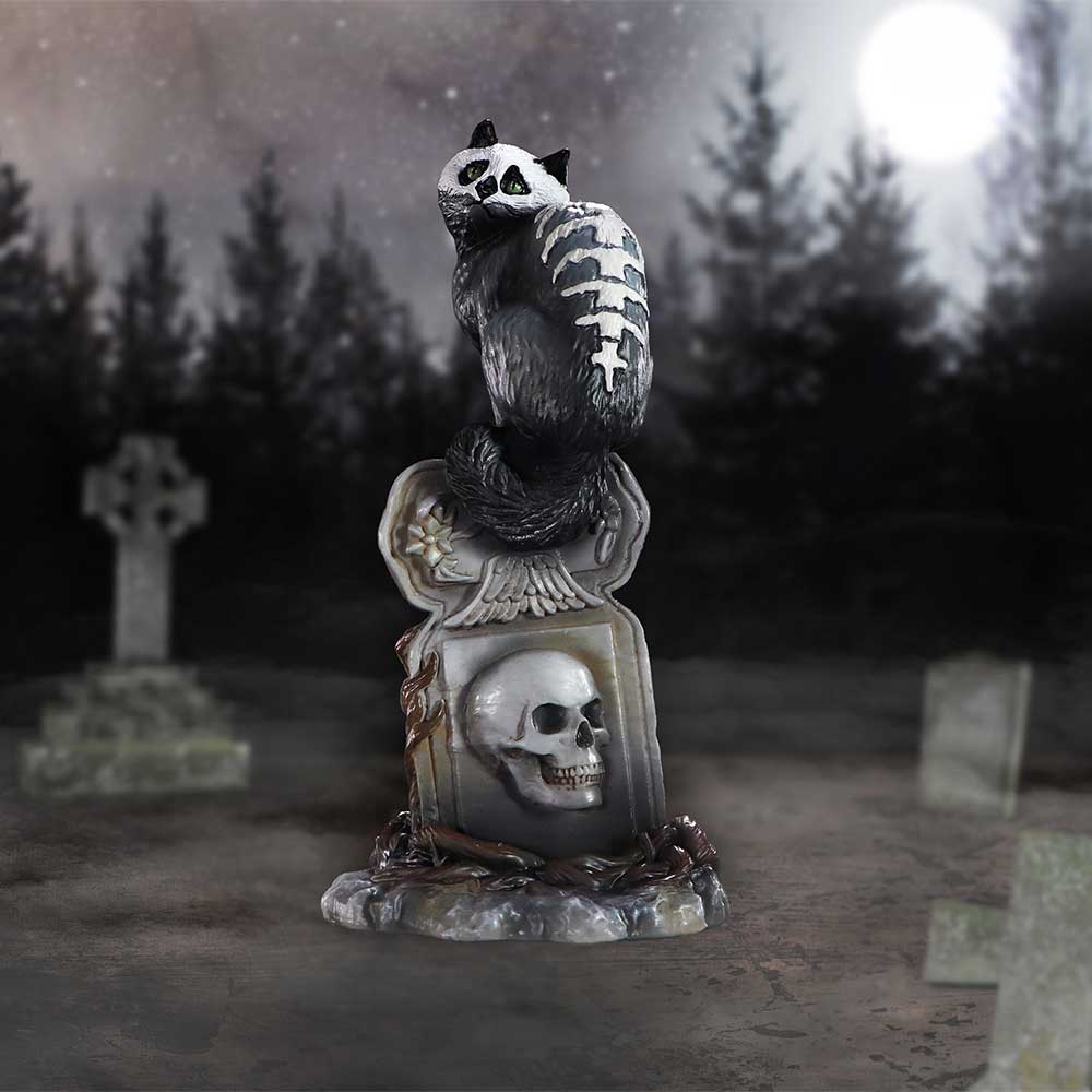 Nemesis Now - NN Core: Gatos - Adorno de 26cm - Sugar Kitty (Gato dia de muertos)