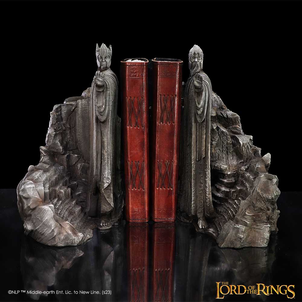 Nemesis Now - Lord of the Rings - Topes de libro de 19cm - Gates of Argonath Bookends