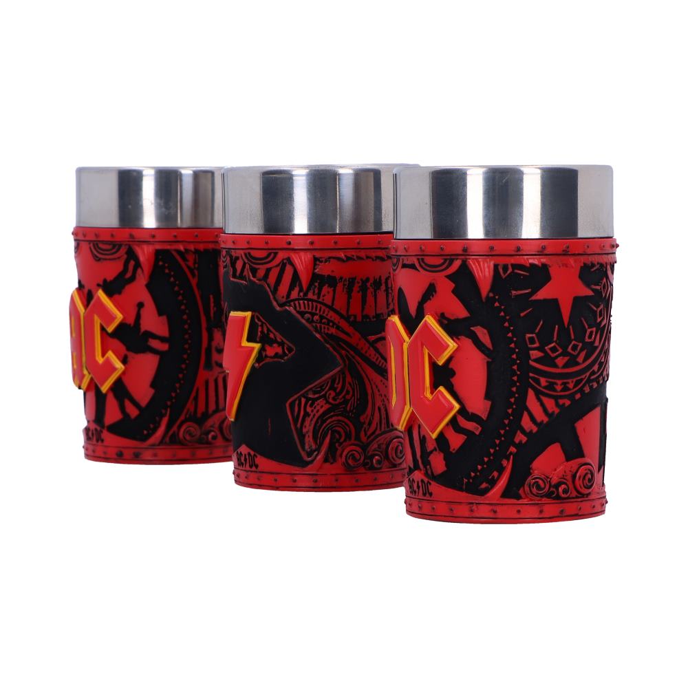 Nemesis Now - ACDC - Shot glass de 8.7cm (set de 3) - ACDC shot glass set