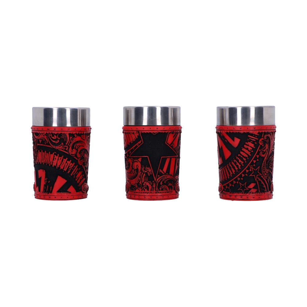Nemesis Now - ACDC - Shot glass de 8.7cm (set de 3) - ACDC shot glass set