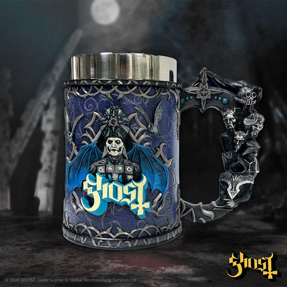 Nemesis Now - Ghost - Tankard 18.5cm - Papa Emeritus Evolution