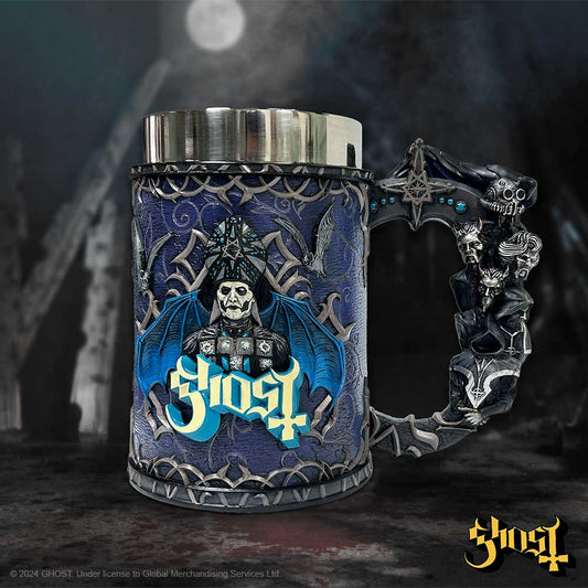 Nemesis Now - Ghost - Tankard 18.5cm - Papa Emeritus Evolution
