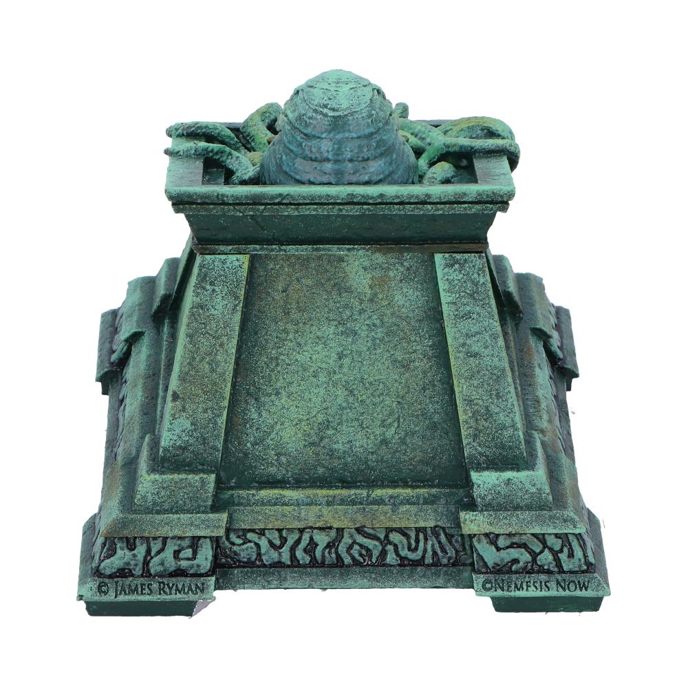 Nemesis Now - NN Core: Cthulhu - Adorno de 13cm caja con tapa (James Ryman) - Crypt of Cthulhu Box
