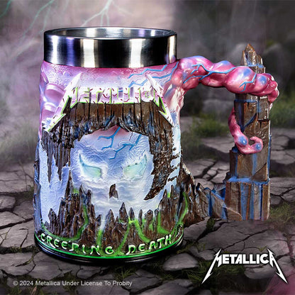 Nemesis Now - Metallica: Creeping Death - Jarro de resina Tankard 18cm - Creeping death