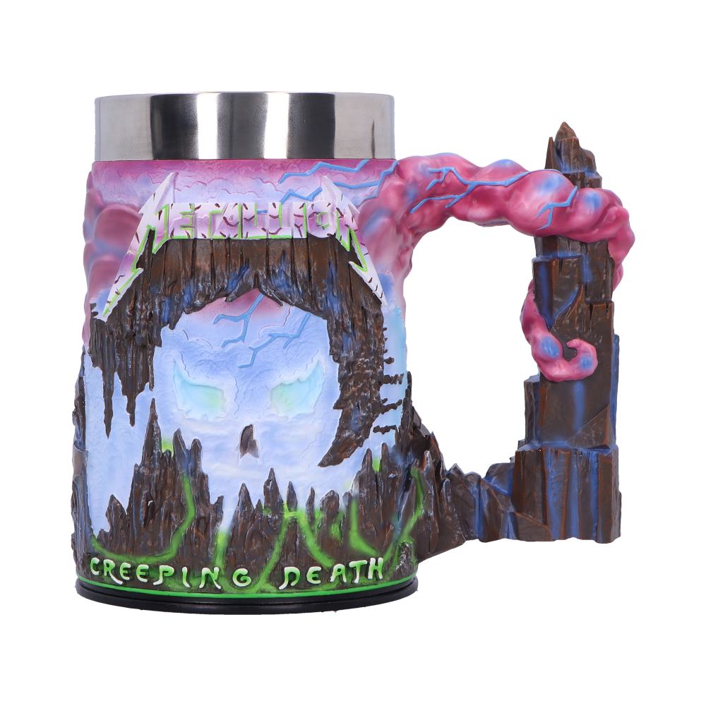 Nemesis Now - Metallica: Creeping Death - Jarro de resina Tankard 18cm - Creeping death