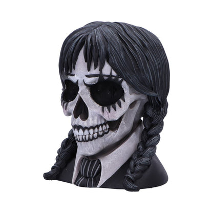 Nemesis Now - NN Core: Skulls - Adorno de 16cm - Dark Glare (trenzas)