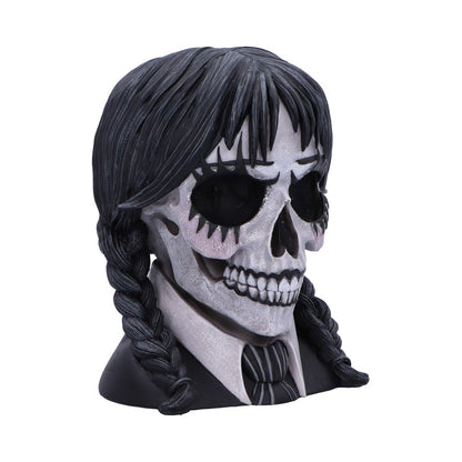 Nemesis Now - NN Core: Skulls - Adorno de 16cm - Dark Glare (trenzas)