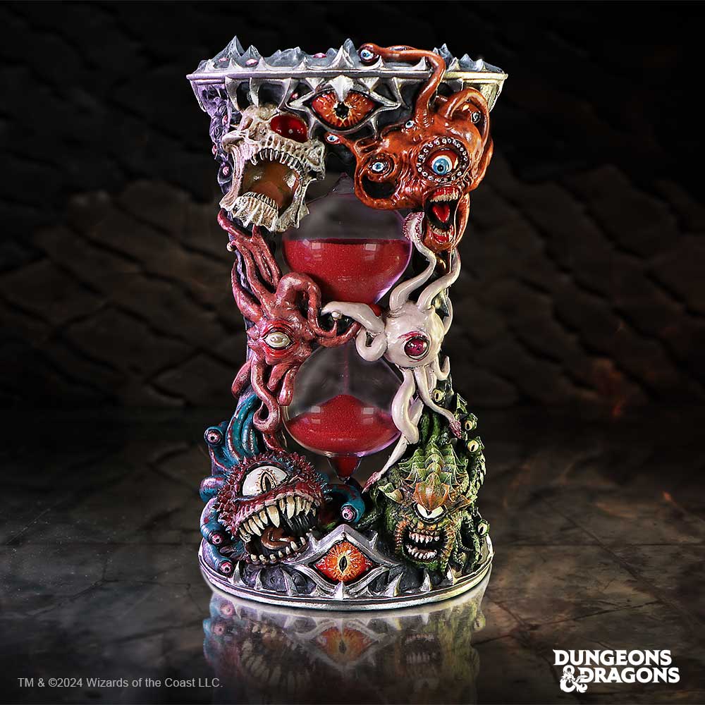 Nemesis Now - Dungeons and Dragons - Reloj de arena de 18.5cm - Beholder Sand Timer