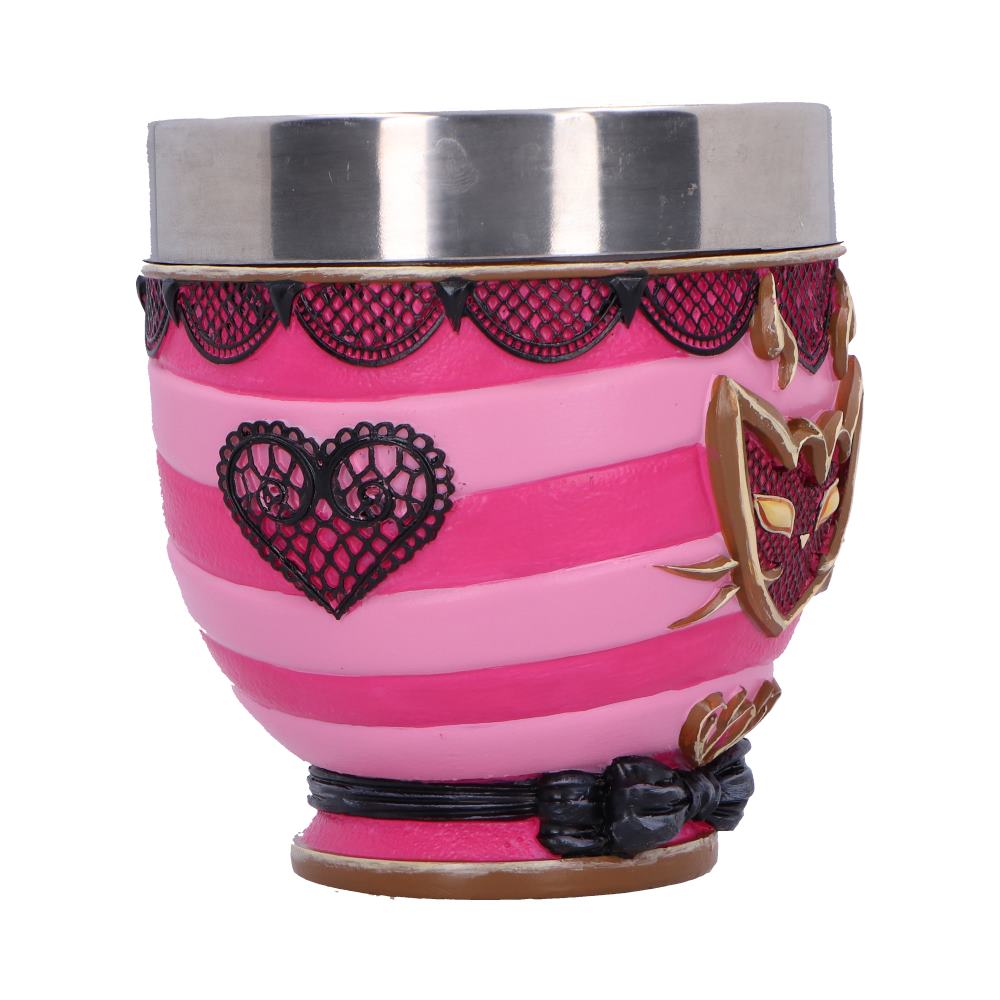 Nemesis Now - NN Core: Fairies Wonderland - Taza decorativa de 11cm Pinkys up - Cheshire Cat
