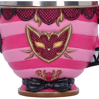 Nemesis Now - NN Core: Fairies Wonderland - Taza decorativa de 11cm Pinkys up - Cheshire Cat