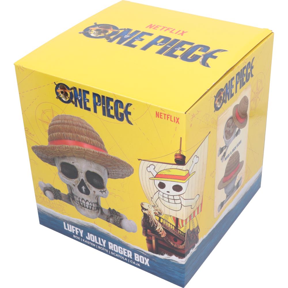Nemesis Now - One Piece - Storage box de 19.5cm - Luffy Jolly Roger Box
