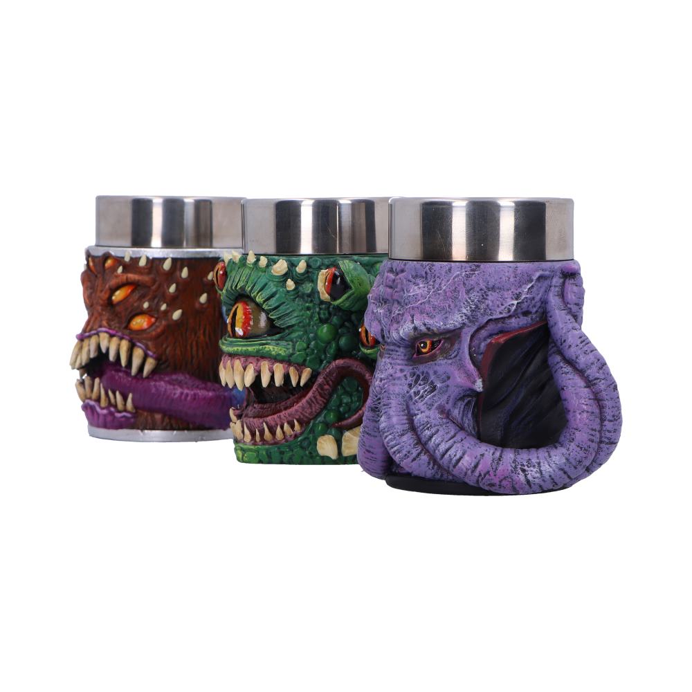 Nemesis Now - Dungeons and Dragons - Mini jarros de 8.8cm set x 3 - Mini Monster Tiny Tankards
