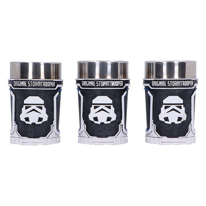 Nemesis Now - Stormtrooper - Vaso de shot de 8.7cm set de 3 - Stormtrooper shot glass set