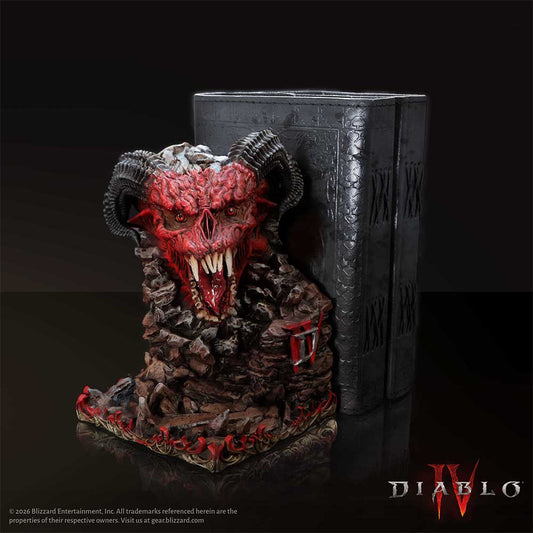 Nemesis Now - Diablo IV - Tope de libro de 18.3cm individual - Minion of Hell Bookend