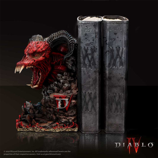 Nemesis Now - Diablo IV - Tope de libro de 18.3cm individual - Minion of Hell Bookend