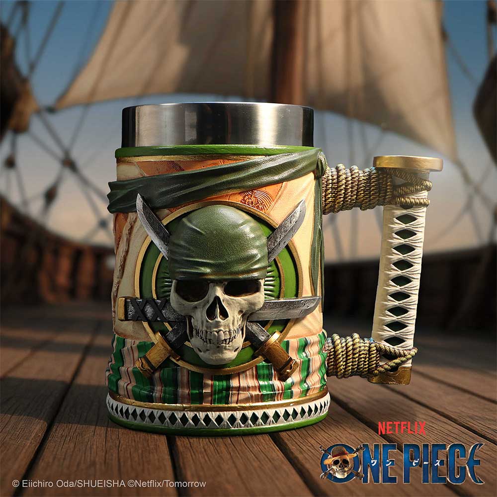 Nemesis Now - One Piece - Jarro de 16cm - Zoro Tankard