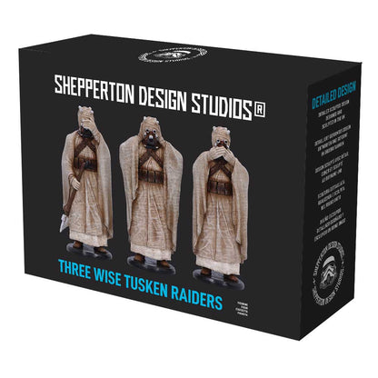 Nemesis Now - Tusken Raiders - Adorno de 14.3cm set de 3 - Three Wise Tusken Raiders